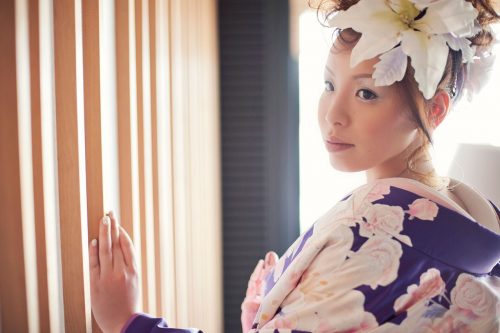 ブライダル　打掛