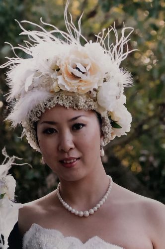 ブライダル　ウエディングドレス　アップ