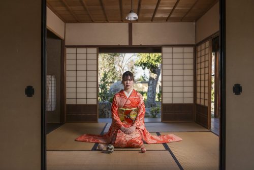 成人式　和室