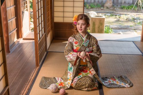 成人式　和室